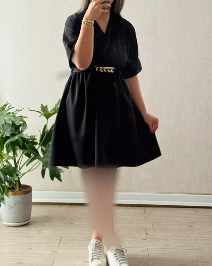 پیراهن مجلسی صدف