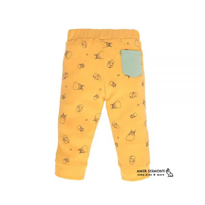 شلوار طرح دار پسرانه نوزادی نیلی طرح ZOO