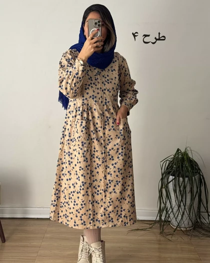 پیراه مخمل کبریتی سارگل