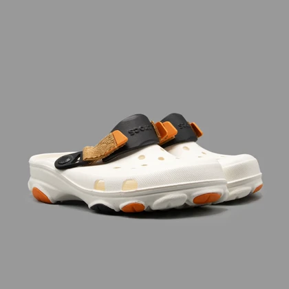 کراکس آل ترین سفید خاکی Crocs All Terrain White Khaki