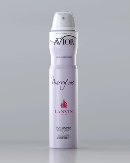 اسپری بدن زنانه اویور مدل Lanvin-Marry me حجم 200میل