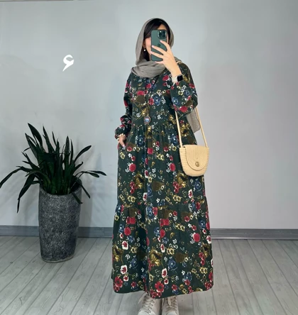 پیراهن مانتویی نرمینه 2