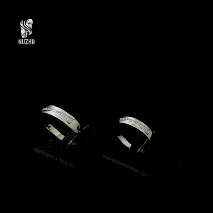 حلقه ست نقره زنانه ومردانه کدhs1005