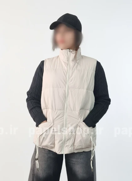 پافر زنانه شمعی جیب پاکتی