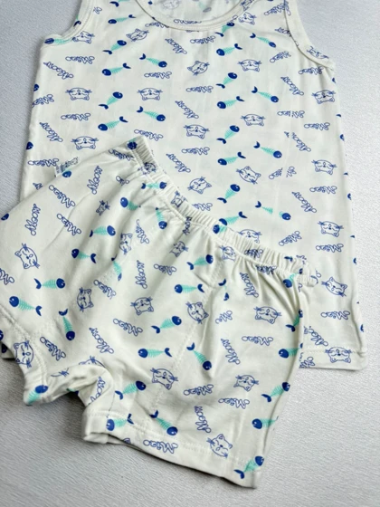 رکابی و شورت پسرانه
