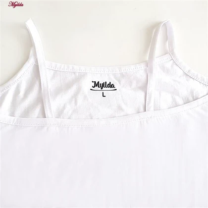 تاپ زنانه ماییلدا مدل پنبه‌ای سفید کد 4963