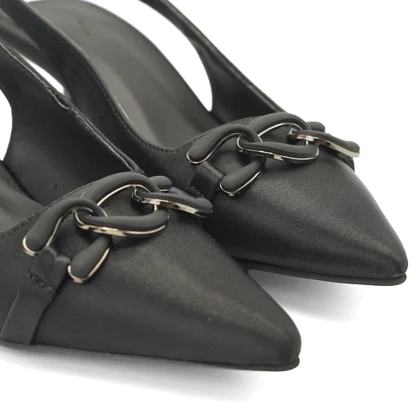 کفش مجلسی زنانه پاشنه‌دار 3 سانت مدل sandal valentino - 0095