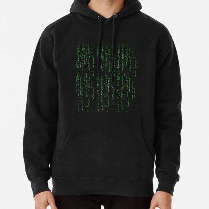 هودی Matrix هودی ماتریکس طرح The Matrix Code