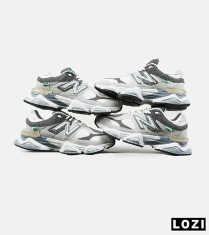 کفش کتانی مردانه و زنانه طوسی خاکستری NEW BALANCE 9060 مدل 7306