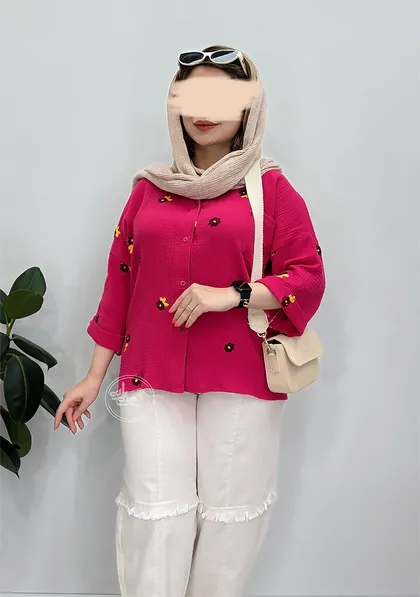 شومیز گلدوزی