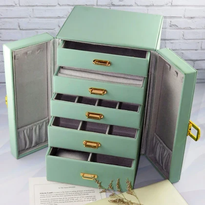 جعبه جواهرات مدل کشو دار طبقاتی کد G_Lnd_104