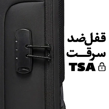 کیف و کوله پشتی لپ تاپ 15.6 اینچ اورجینال بنج BANGE 7216 پلاس