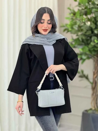 مانتو دو دکمه امیلیا