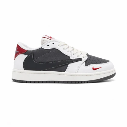 کفش و کتانی مردانه مدل نایک ترویس NIKE TRAVIS رنگ سفید طوسی کد 30855