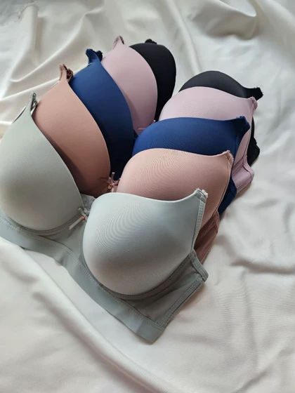 سوتین ابرنازک فنردار کاپ D برند CHANVIEN LEEN کد: 19006