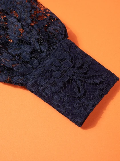 شومیز آستین گیپور مجلسی زنانه مریم