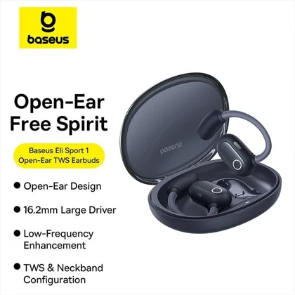 هدفون بلوتوثی بیسوس مدل Eli Sport 1 Open-Ear