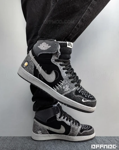 کتانی نایک ایر جردن Nike Air Jordan 1 | کتانی نایک ایر جردن Nike Air Jordan 1 voodoo کد 539