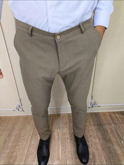 شلوار پارچه ای راسته مردانه 1010