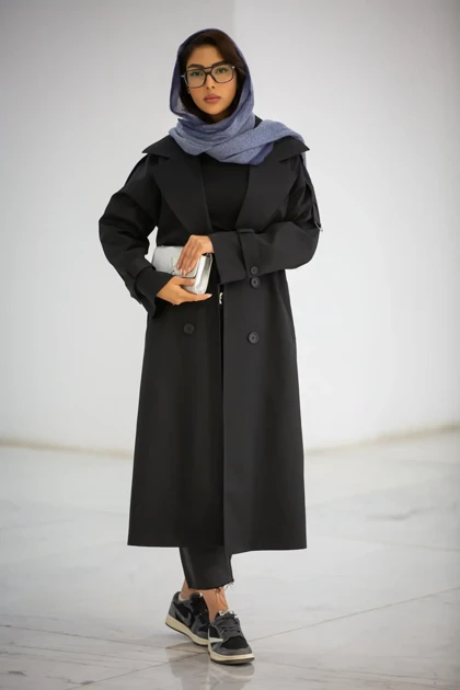 بارانی پارکا بلند ژیله پیلی