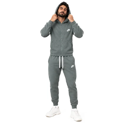ست سویشرت و شلوار گرمکن اسپرت نایک مدل J24802 سبز