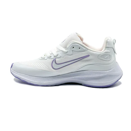 کفش و کتانی اسپرت زنانه مدل نایک زوم NIKE_ZOOM رنگ سفید یاسی کد 41888