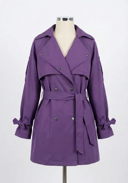 بارانی آستردار کوتاه