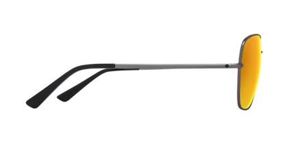 عینک آفتابی اسپای مدل SPY Tatlow Matte Gunmetal - HD Plus Gray Green with Red Spectra Mirror