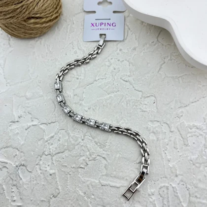 دستبند زنانه ژوپینگ طرح جواهری شیک و مجلسی Xuping