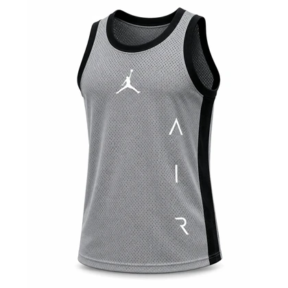 رکابی ورزشی مردانه جردن مدل Dri Fit-226 طوسی