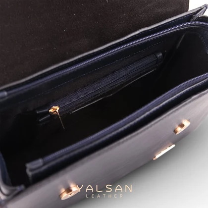 کیف دوشی زنانه چرم یلسان مدل نلین کد 121-PRM