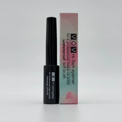 خط چشم مایع ضدآب VOV مدل Hi-Tech با براش نرم (Soft Brush)