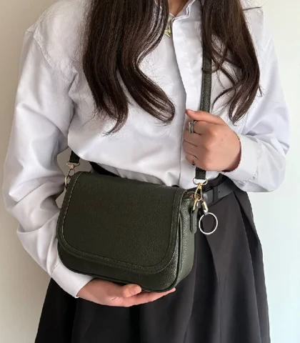 کیف دوشی زنانه طرح پوبرسو