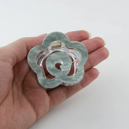 کلیپس زنانه مدل گل پیچی