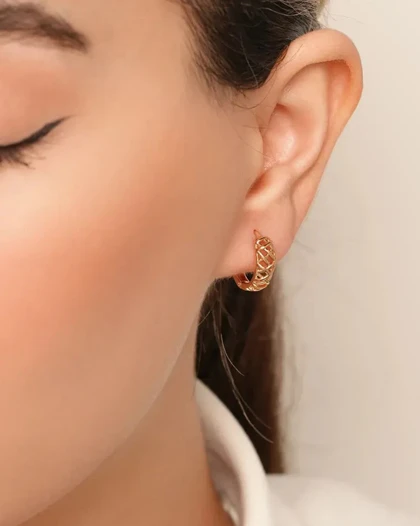 گوشواره حلقه‌ای اسنا ژوپینگ