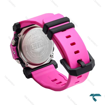 ساعت کاسیو جیشاک GA2300 صورتی صفحه مشکی G-Shock-6293-L