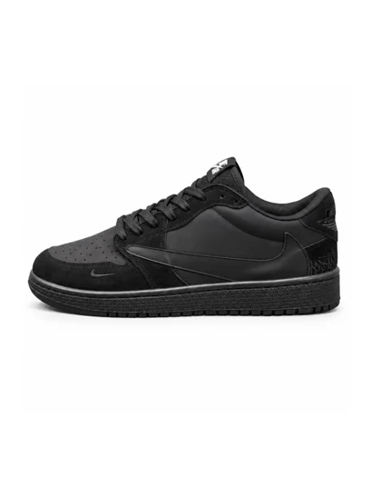 کفش کتانی مردانه مدل نایکی ترویس مشکی 2 Nike travis