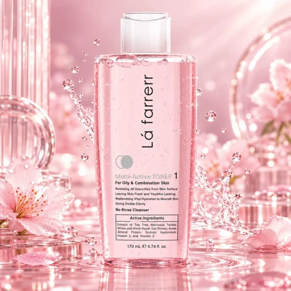 تونر لافارر مدل Multi Active 1 مناسب پوست چرب و مختلط 170ml
