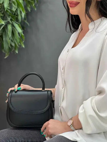 کیف لبه هلالی دسته دار