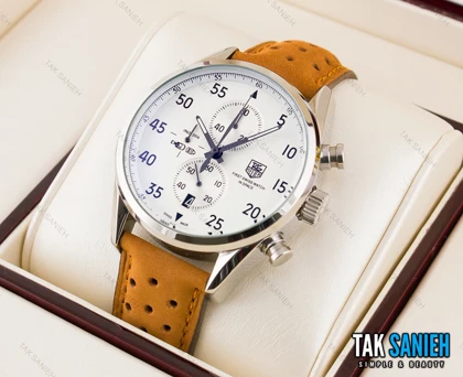 ساعت تگ هویر مردانه مدل اسپیس ایکس نقره ای Tag-1596-G