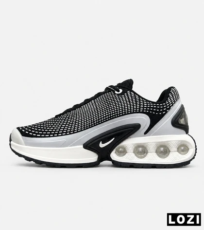 کتانی مردانه و زنانه مشکی سفید NIKE Air Max DN Ultra مدل 9705