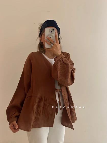 شومیز عروسکی تابستانه کد 072,