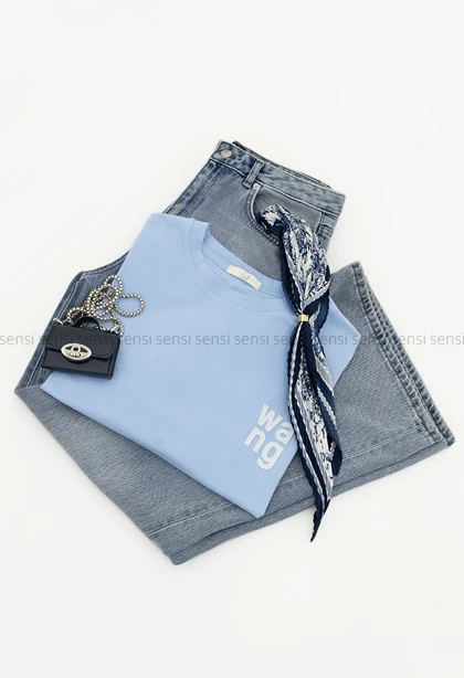 تیشرت باکسی WANGکد1006229