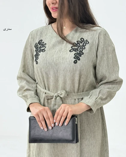 پیراهن مانتویی حمیرا- کد محصول 1748