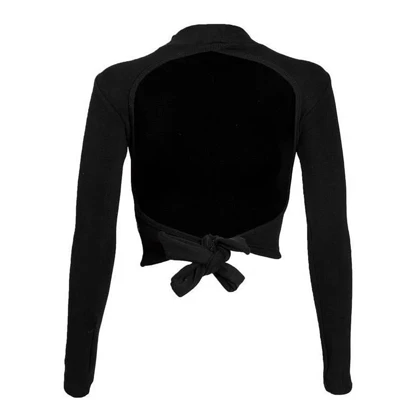 نیم‌تنه زنانه پپا مدل Back Drape رنگ مشکی