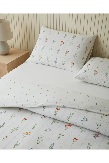 سرویس روتختی دو نفره English Home مدل Damada Bloom پنبه‌ای