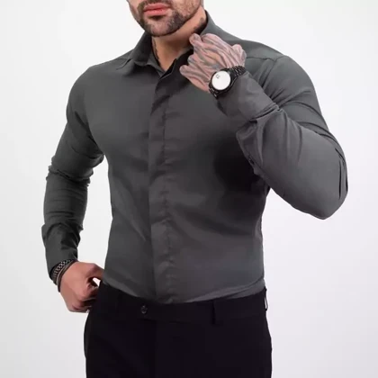 پیراهن مردانه پارچه سورنا ترک