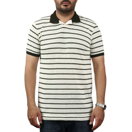 پولوشرت آستین کوتاه بافت مردانه سیزر مدل 154118612