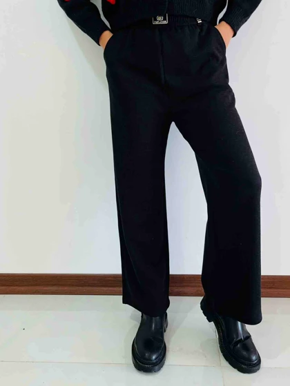 شلوار مخمل بگ زنانه وارداتی - کد 938