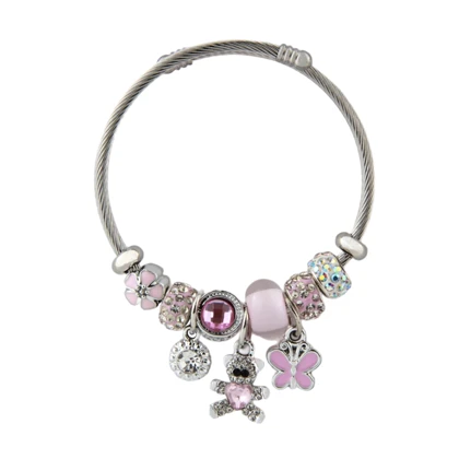 دستبند دخترانه پاندورا پروانه